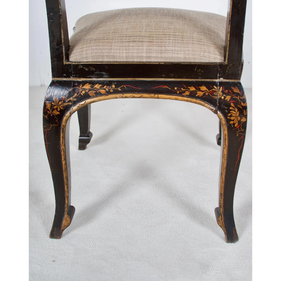 Early 19th Century Regency Chinoiserie Decorated Side Chairs - a Pair - 3