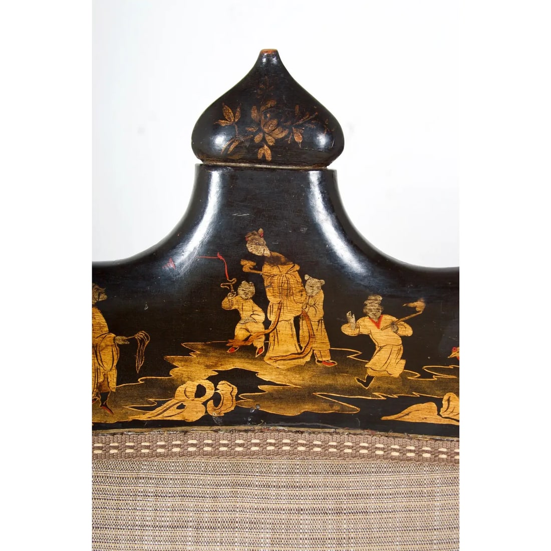 Early 19th Century Regency Chinoiserie Decorated Side Chairs - a Pair - 5