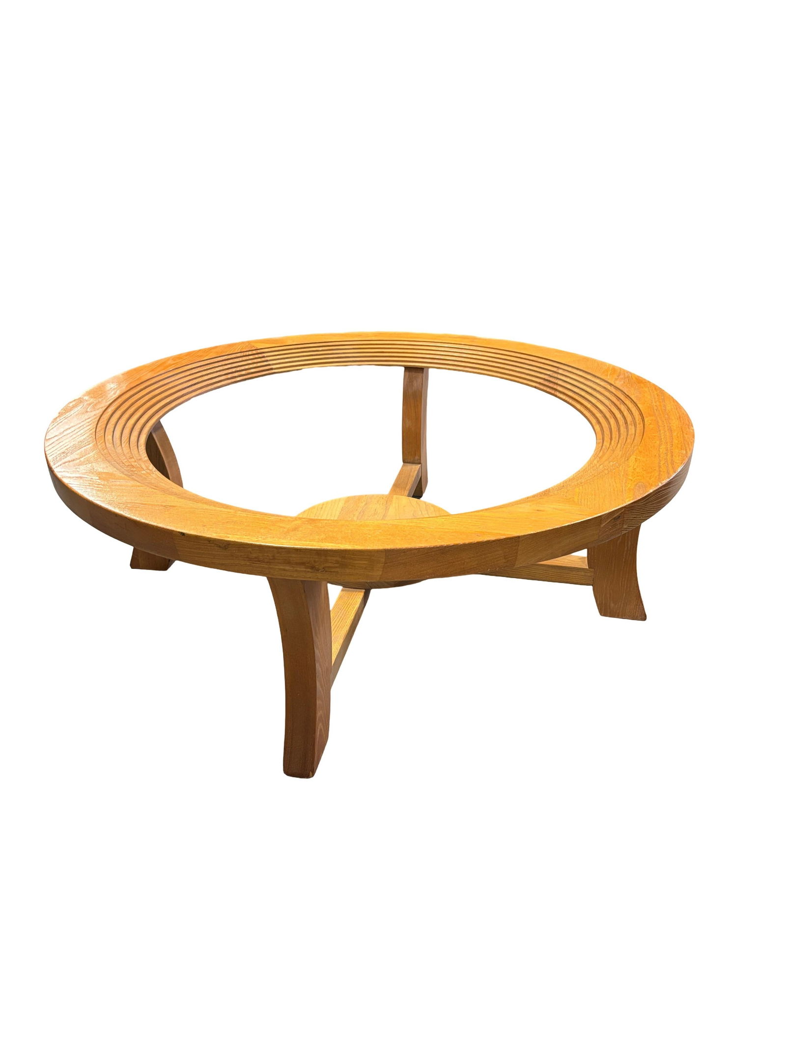 Paul Frankl Oak Stepped Cerused Coffee Table for Brown Saltman - 13