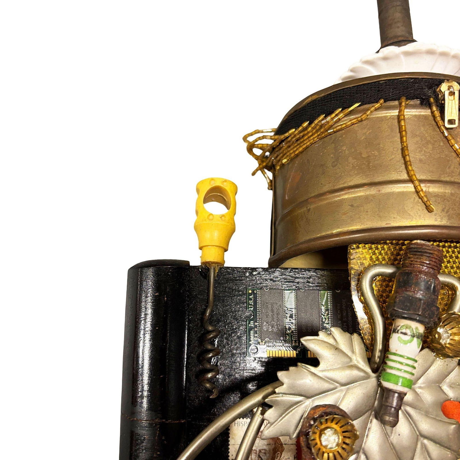 2013 Untitled "Assemblage" Found Art Wall Sculpture by Sharon Brooks w/ Catalog - 10