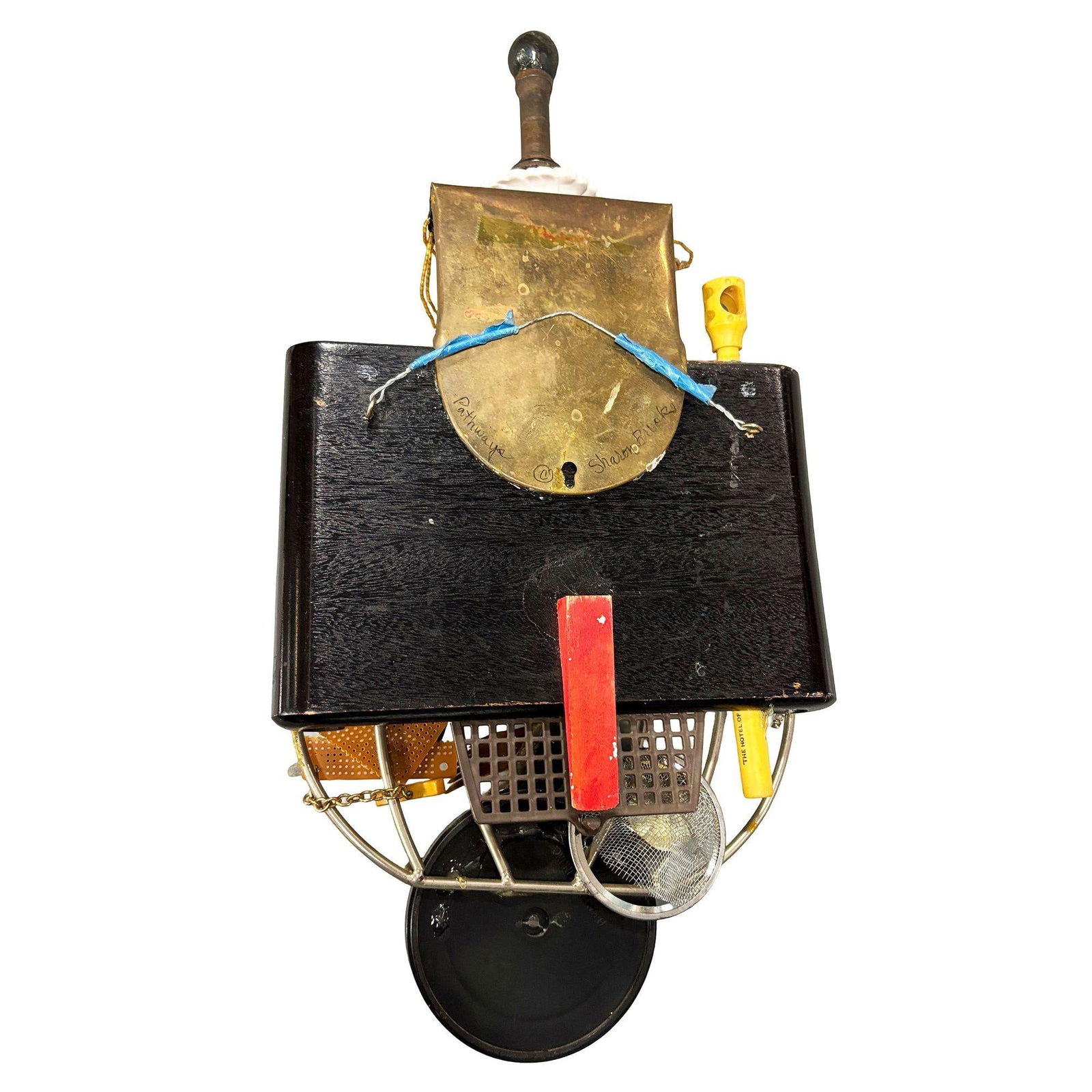 2013 Untitled "Assemblage" Found Art Wall Sculpture by Sharon Brooks w/ Catalog - 8