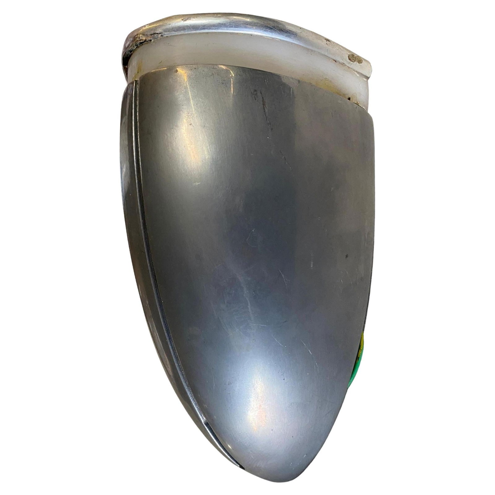 Brushed Aluminum Art Deco Style Wall Sconces, 12 Available (1 of 18)