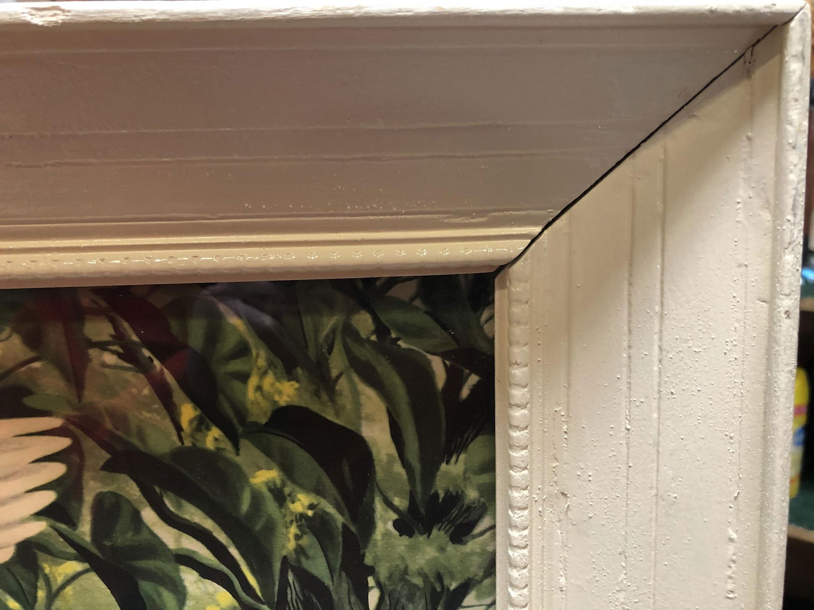 Post-War Tropical Cranes Print in Original Frame - 6