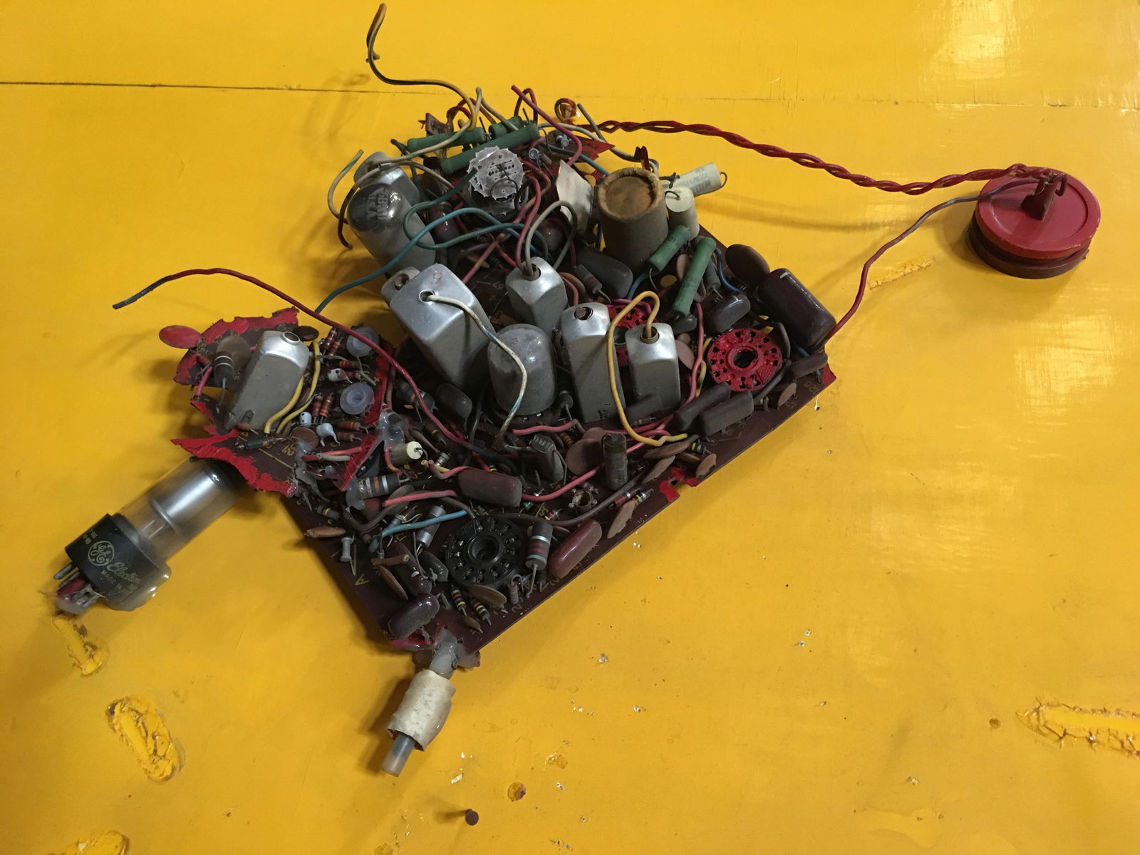 Abstract "Radio Tronics" Artography Lrg Mixed Media Sculpture by Pasqual Bettio - 8