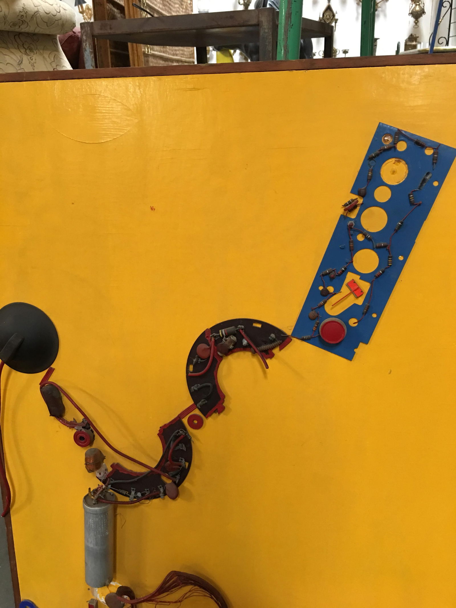 Abstract "Radio Tronics" Artography Lrg Mixed Media Sculpture by Pasqual Bettio - 9