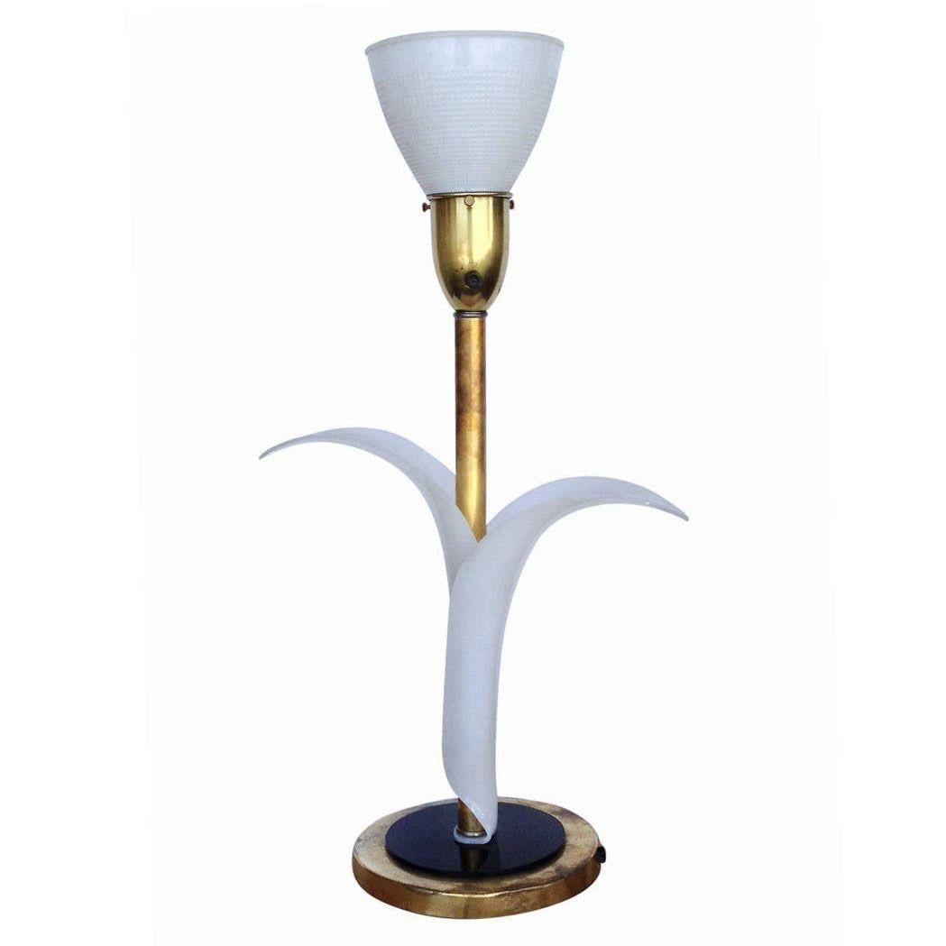 Pair of Sculptural Acrylic Table Lamps by Rembrandt - 8