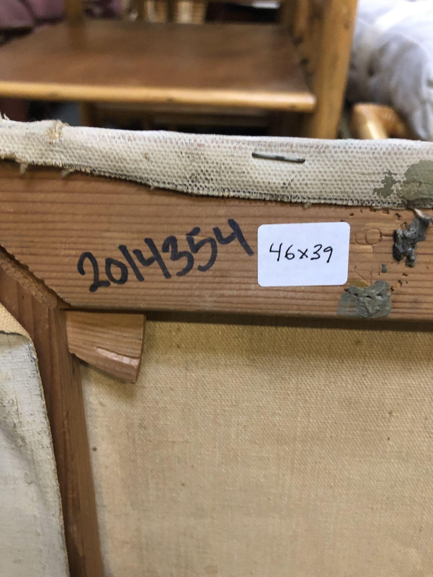 Abstract Robot Oil on Canvas Painting by artist Pasqual Bettio - 13