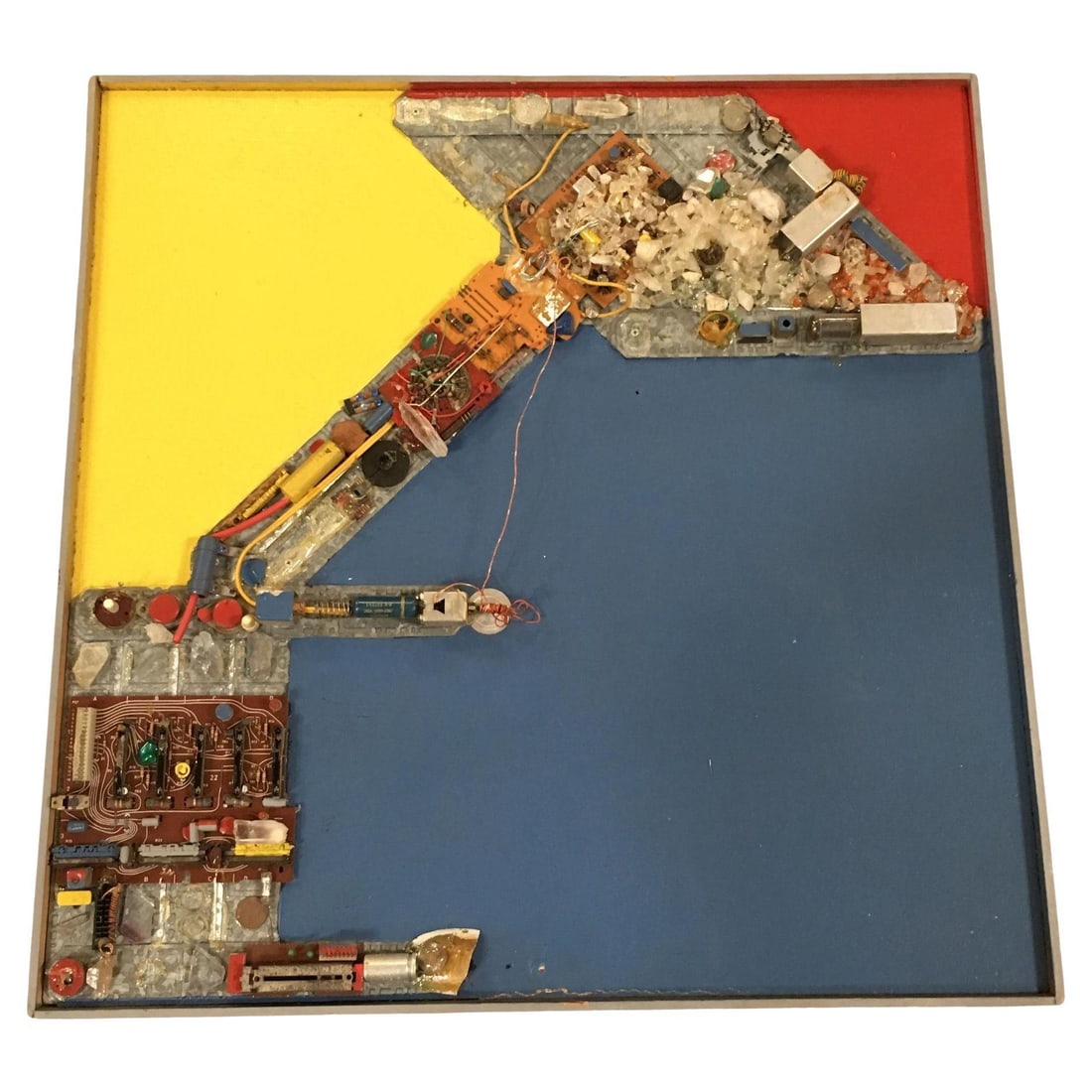 Abstract "Sugar Plumb Fairly" Artography Mixed Media Wall by Pasqual Bettio - 2