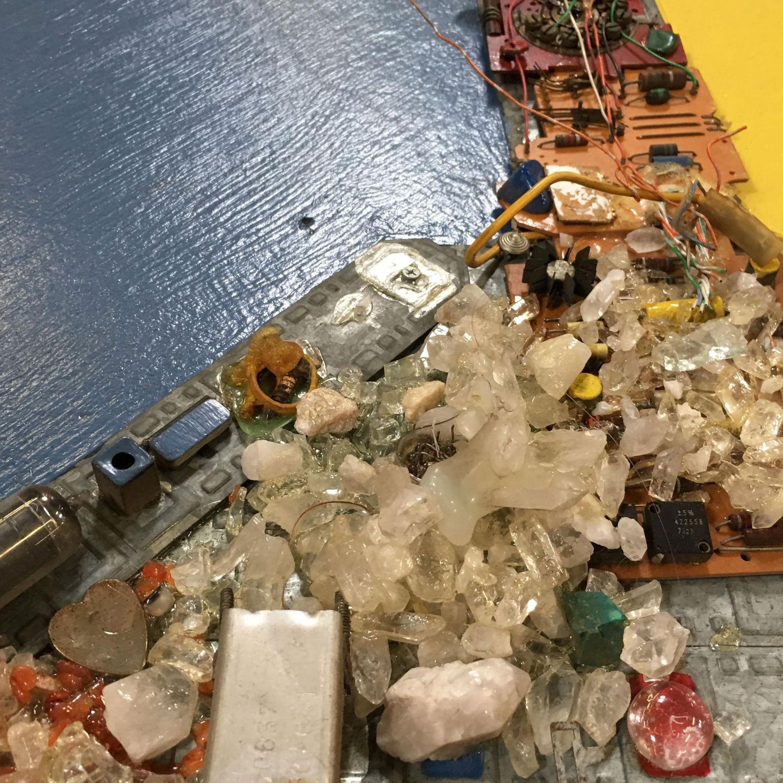 Abstract "Sugar Plumb Fairly" Artography Mixed Media Wall by Pasqual Bettio - 4