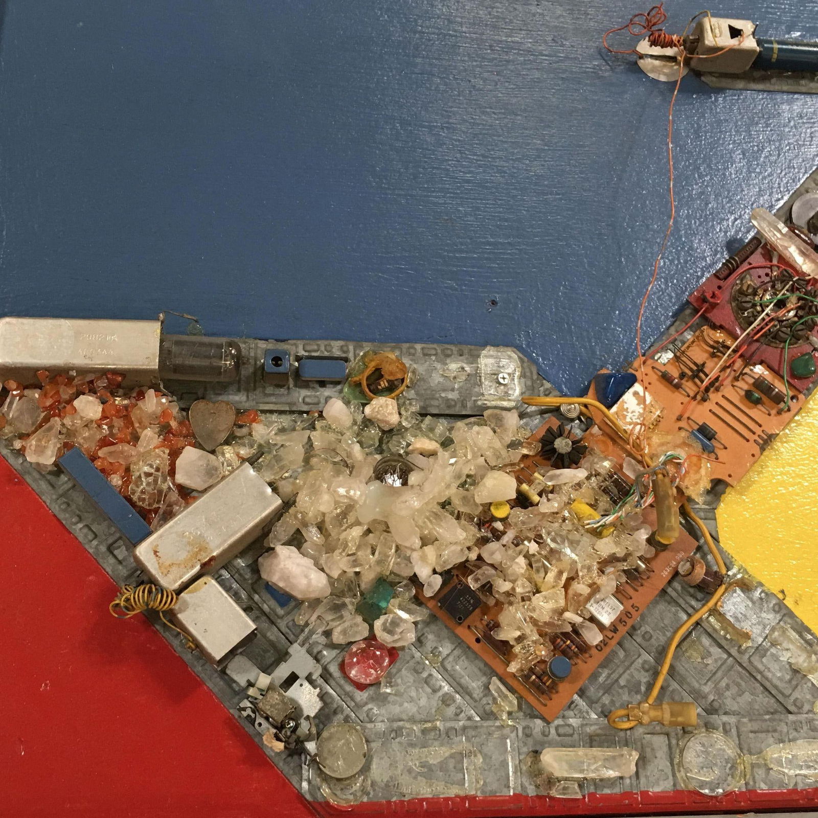 Abstract "Sugar Plumb Fairly" Artography Mixed Media Wall by Pasqual Bettio - 5