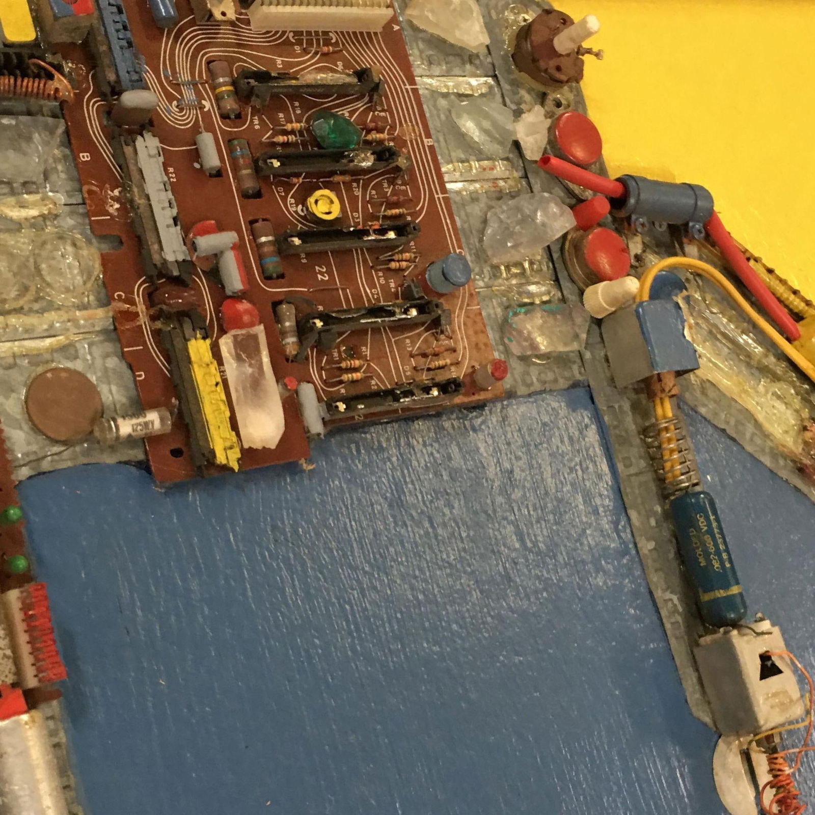 Abstract "Sugar Plumb Fairly" Artography Mixed Media Wall by Pasqual Bettio - 6