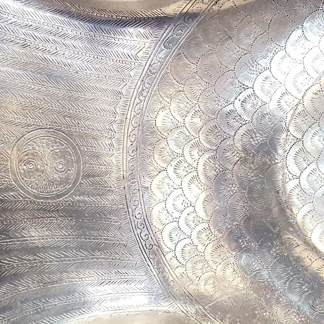 Vintage Arthur Court Large Aluminum Fish Serving Platter Circa 1975 - 4