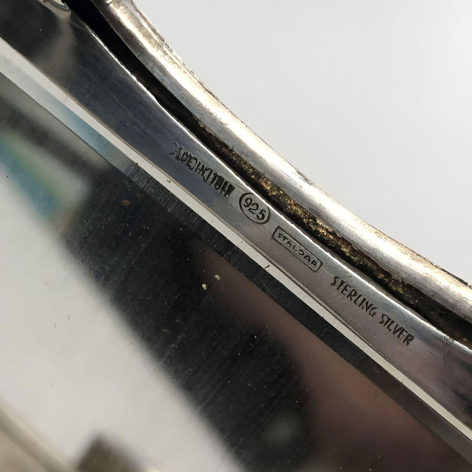 Italian Sterling Silver Cigarette & Makeup Case by Staldar - 14