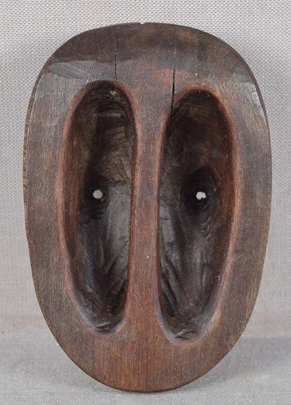 19c netsuke mask of KO-OMOTE - 3