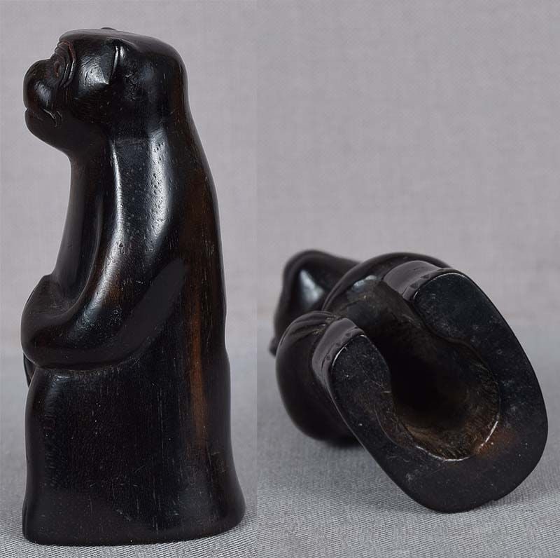 19c netsuke TOY MONKEY by NAOTSUGU - 6