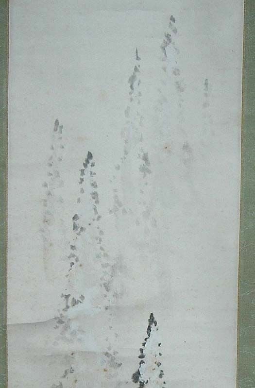 1910s Japanese painting TORII in snow by IMURA HOGAI - 4
