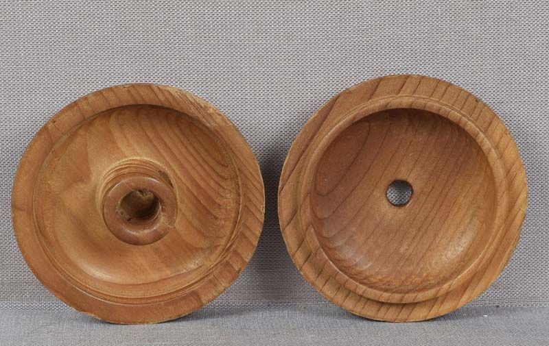 19c netsuke gilded CRAB on driftwood - 5