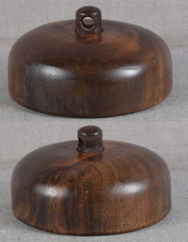 19c netsuke SCHOLARS in garden - 4