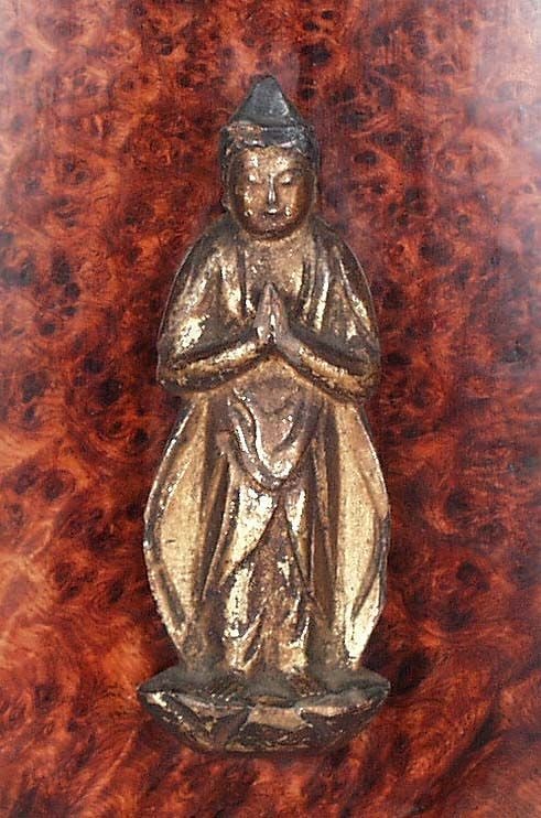 18/19c Japanese lacquer BODDHISATTVA - 2