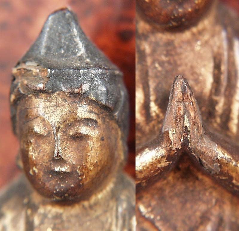 18/19c Japanese lacquer BODDHISATTVA - 3