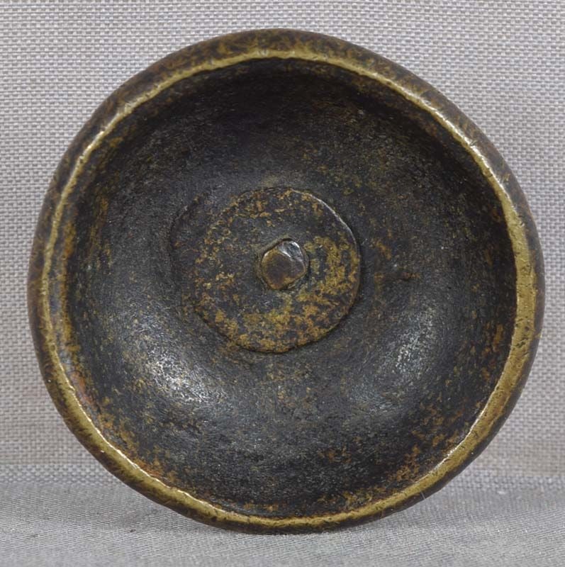 18c bronze SUIGARAAKE netsuke BAT & BAMBOO - 4