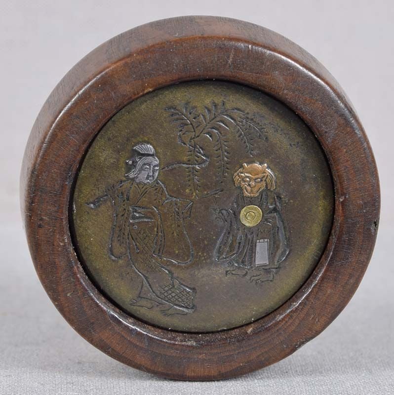 19c shunga netsuke ONI & MAIDEN - 2