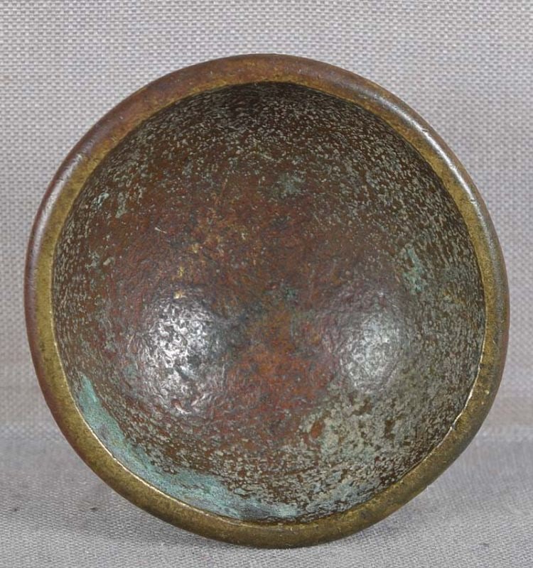 18c bronze SUIGARAAKE netsuke FLOWERING PRUNUS - 4