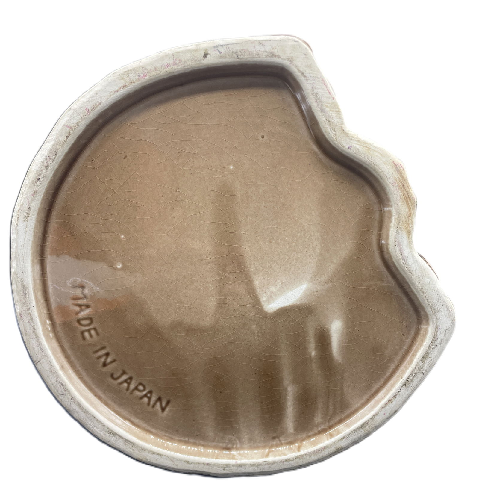 1950's MADE IN JAPAN Bear And Cub "BISCUITS" Vintage Cookie Jar - 8