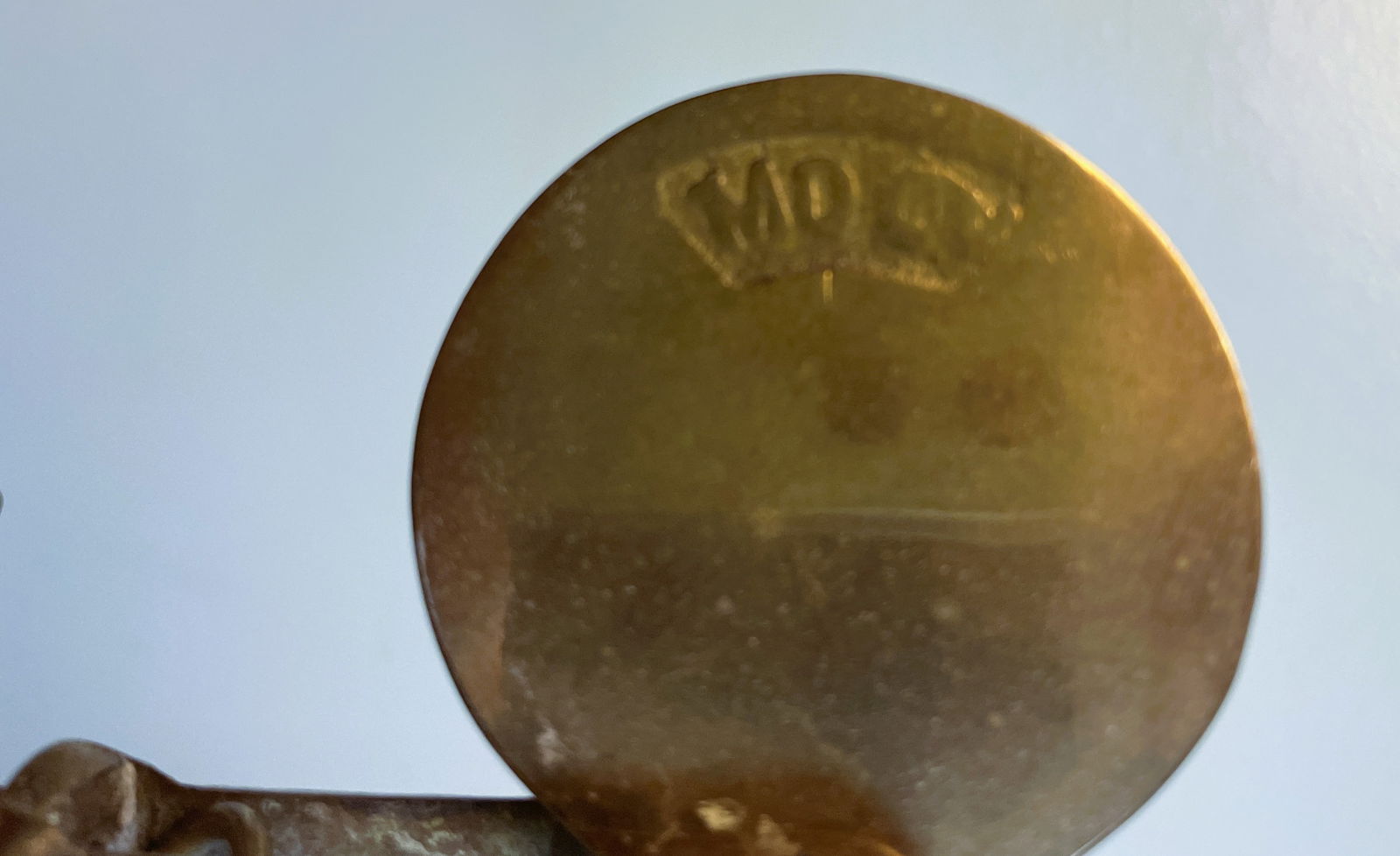 Vintage Brass TUSCAN -Balance Scale and Weights, Marketplace Decoration - 2