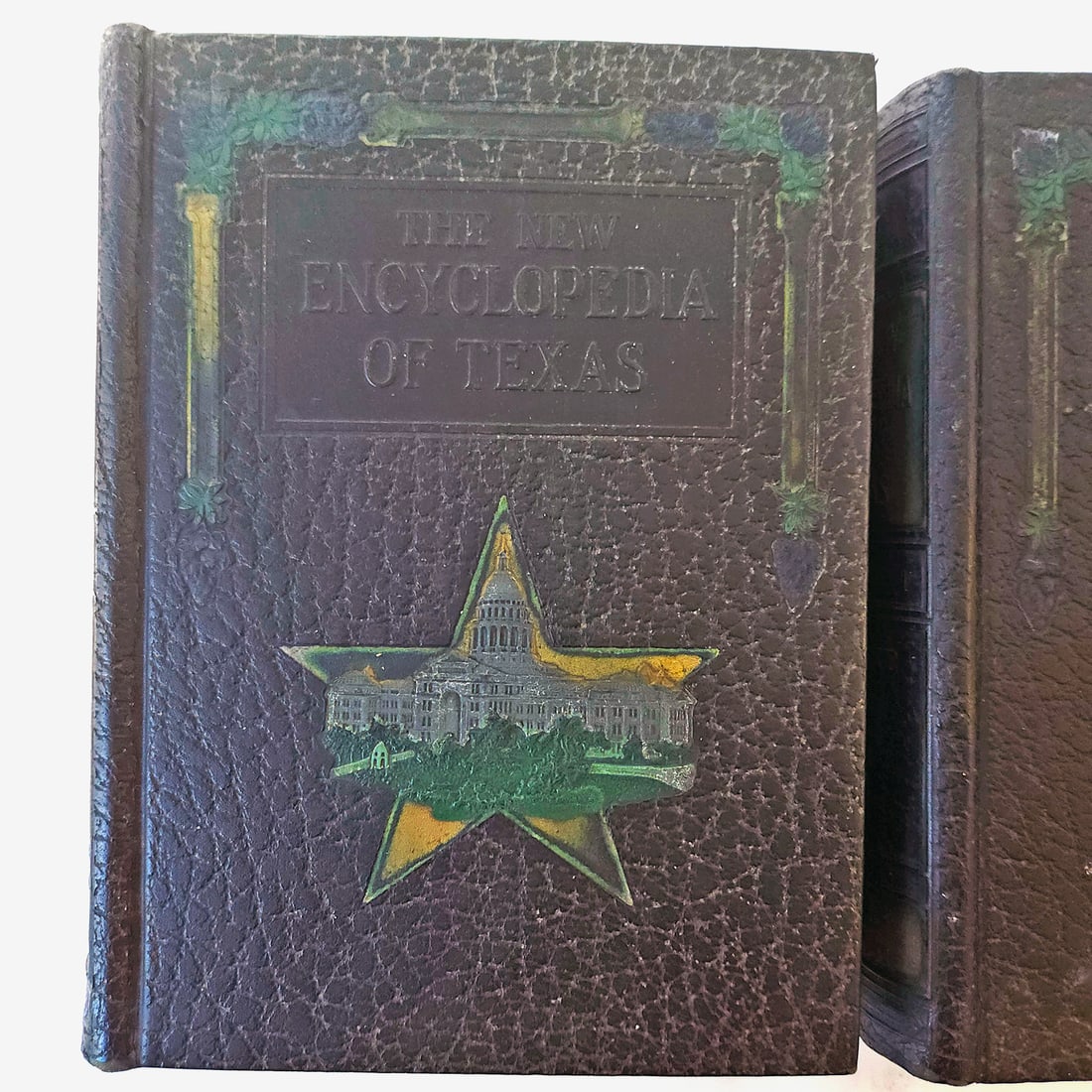 1922 1st Edition “The New Encyclopedia of Texas" Texas Historical Society Two volume set - 2