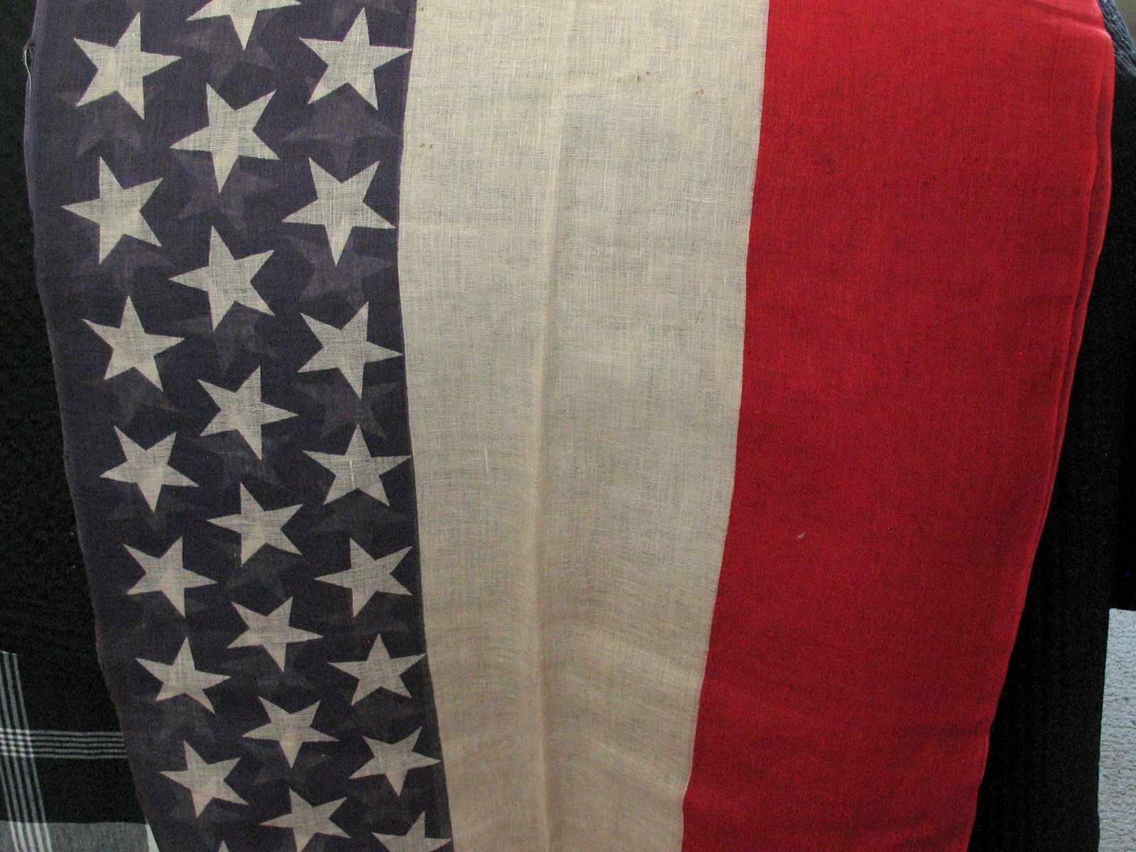 Huge amount of antique patriotic bunting. (1 of 4)