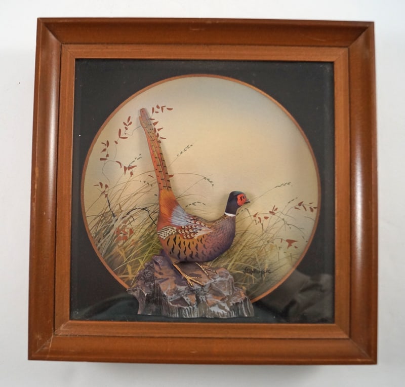 Pheasant Bird Diorama by J.Q. Whipple (1 of 3)