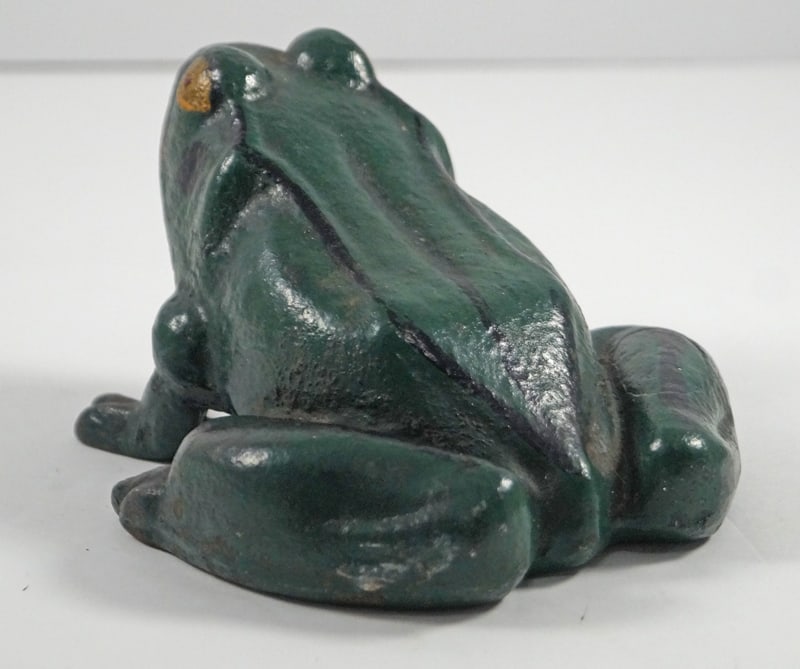 Antique Frog Cast Iron Doorstop - 3