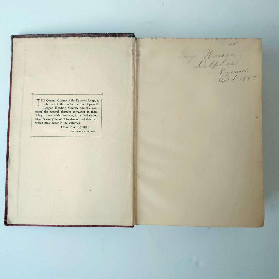 George Washington The Ideal Patriot by Rev Edward M Taylor 1897 1st Edition HC - 3