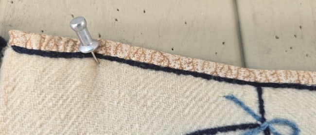 Early homespun blanket - 10