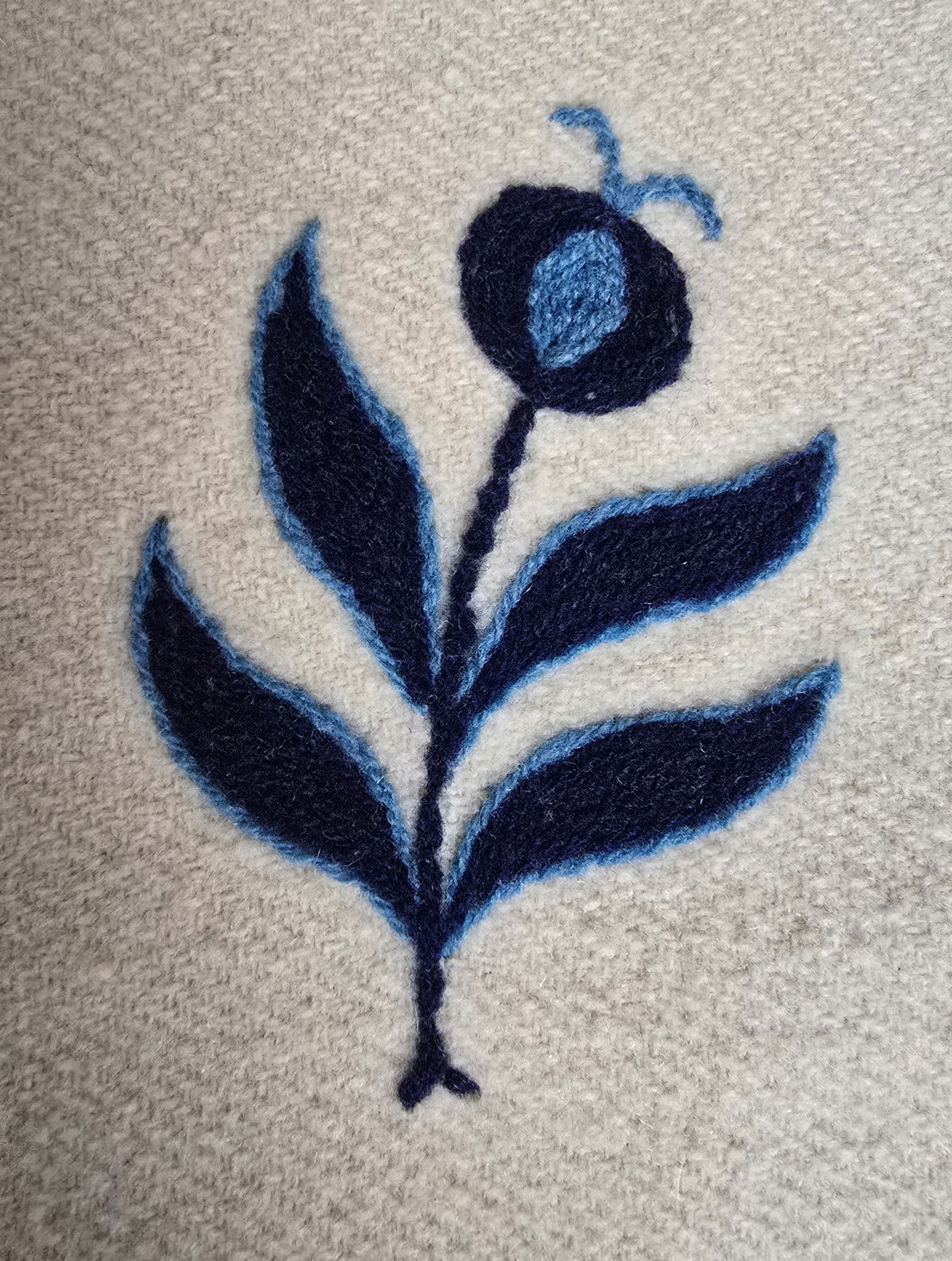 Early homespun blanket - 8