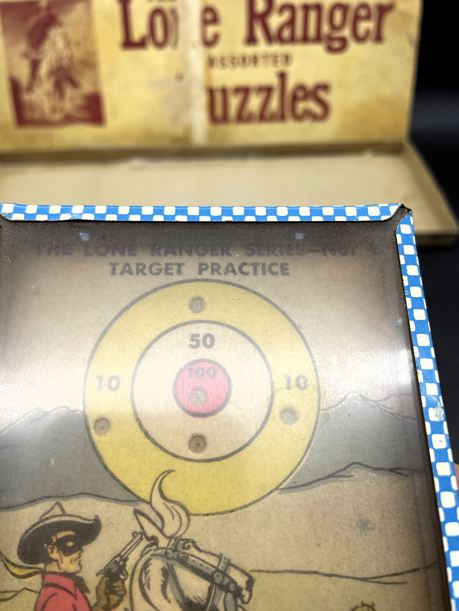 RARE! THE LONE RANGER DEXTERITY PUZZLES W/ ORIGINAL BOX - 4