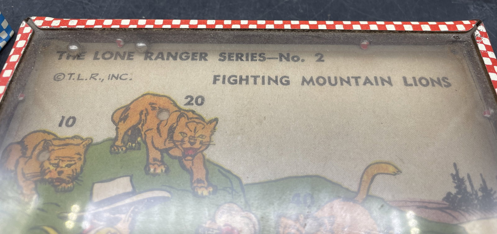 RARE! THE LONE RANGER DEXTERITY PUZZLES W/ ORIGINAL BOX - 5