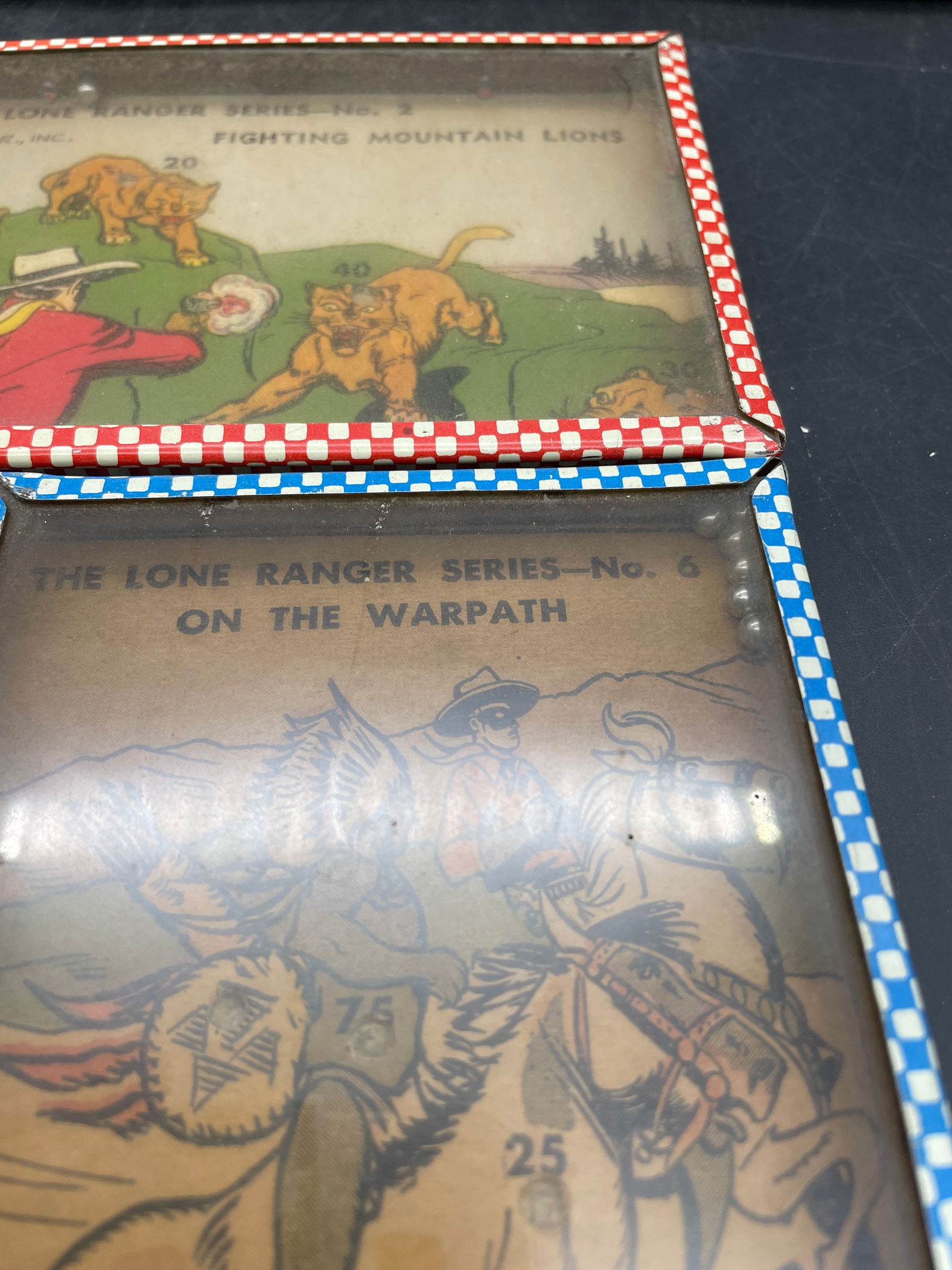 RARE! THE LONE RANGER DEXTERITY PUZZLES W/ ORIGINAL BOX - 7