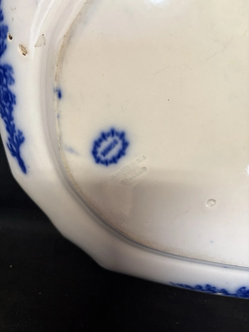 Flow Blue Scinde Platter - 4