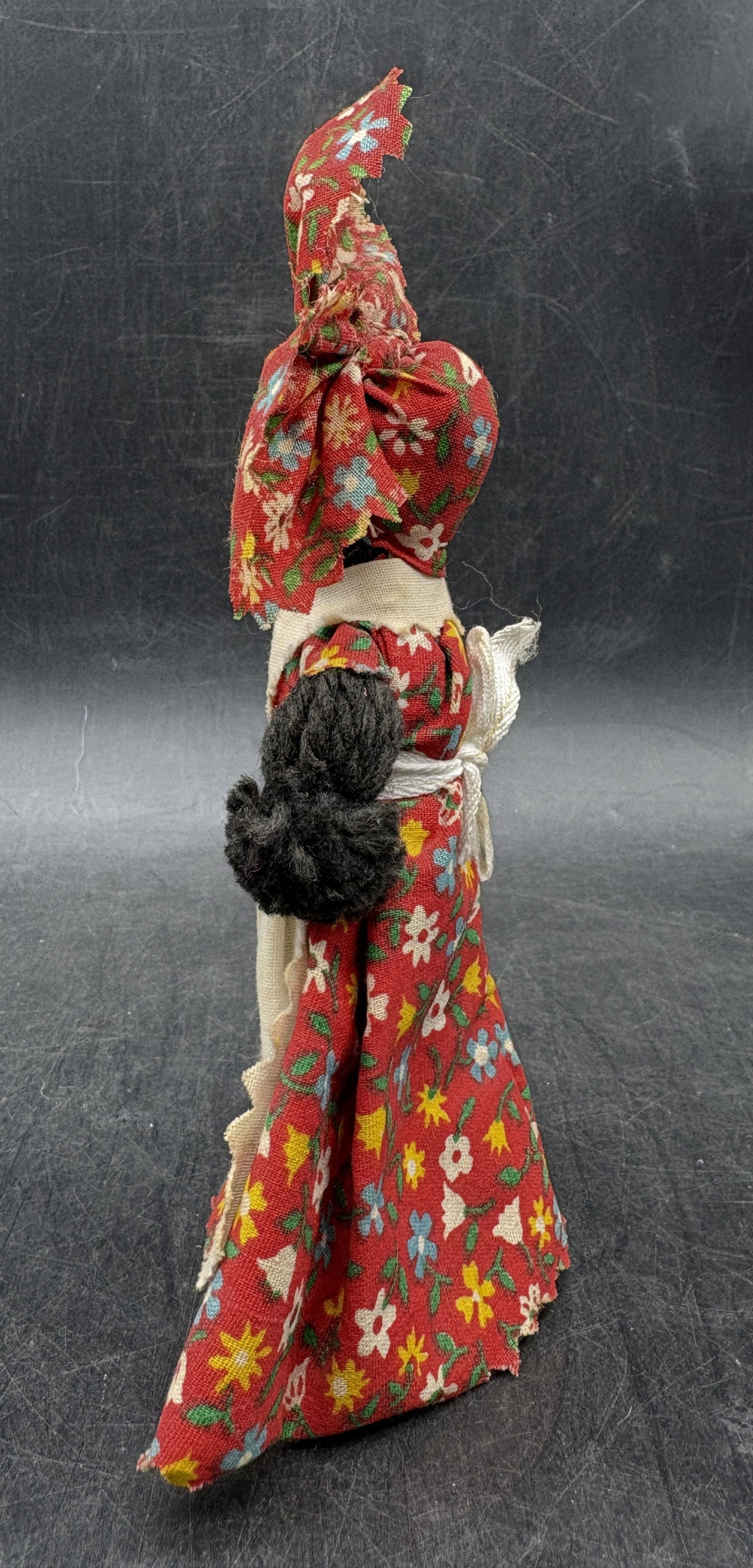 Vintage Stone Mountain Georgia Mammy Dinner Bell Black Americana - 3