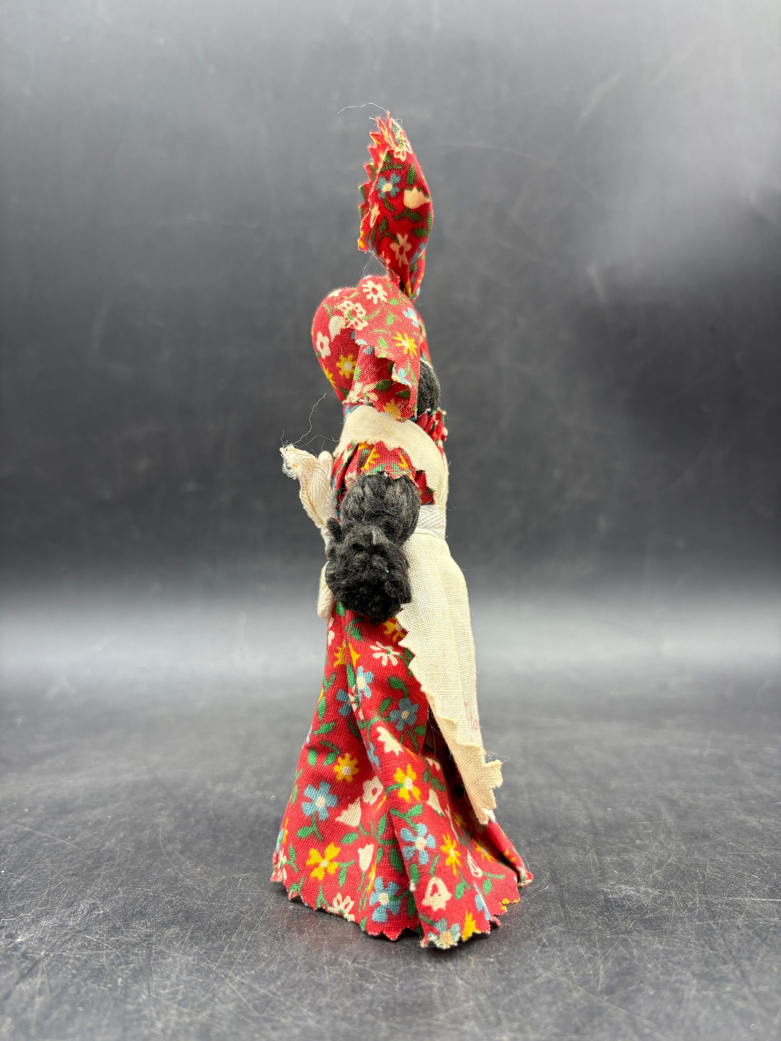 Vintage Stone Mountain Georgia Mammy Dinner Bell Black Americana - 5