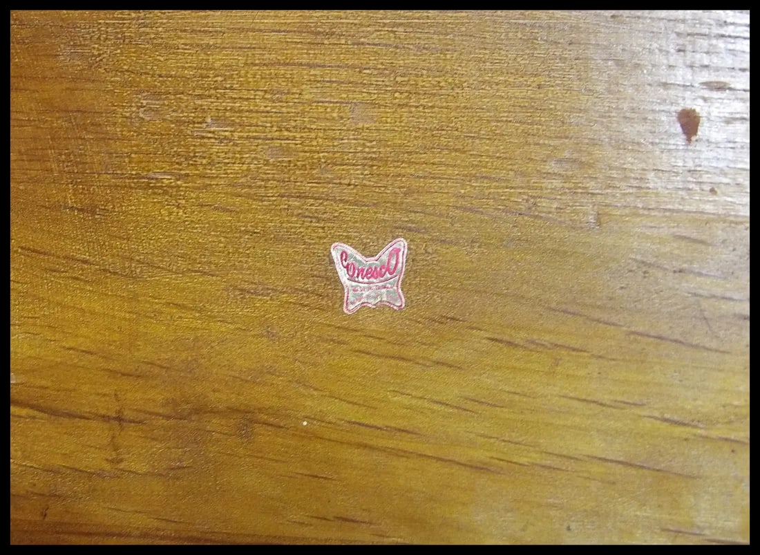 Vintage Aluminum Sizzle Steak/ Enchilada Platters with Wood Carrying Base Made in Taiwan Republic of - 7