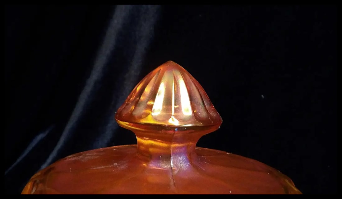 Antique Northwood Grape and Cable Butter Dish - 9