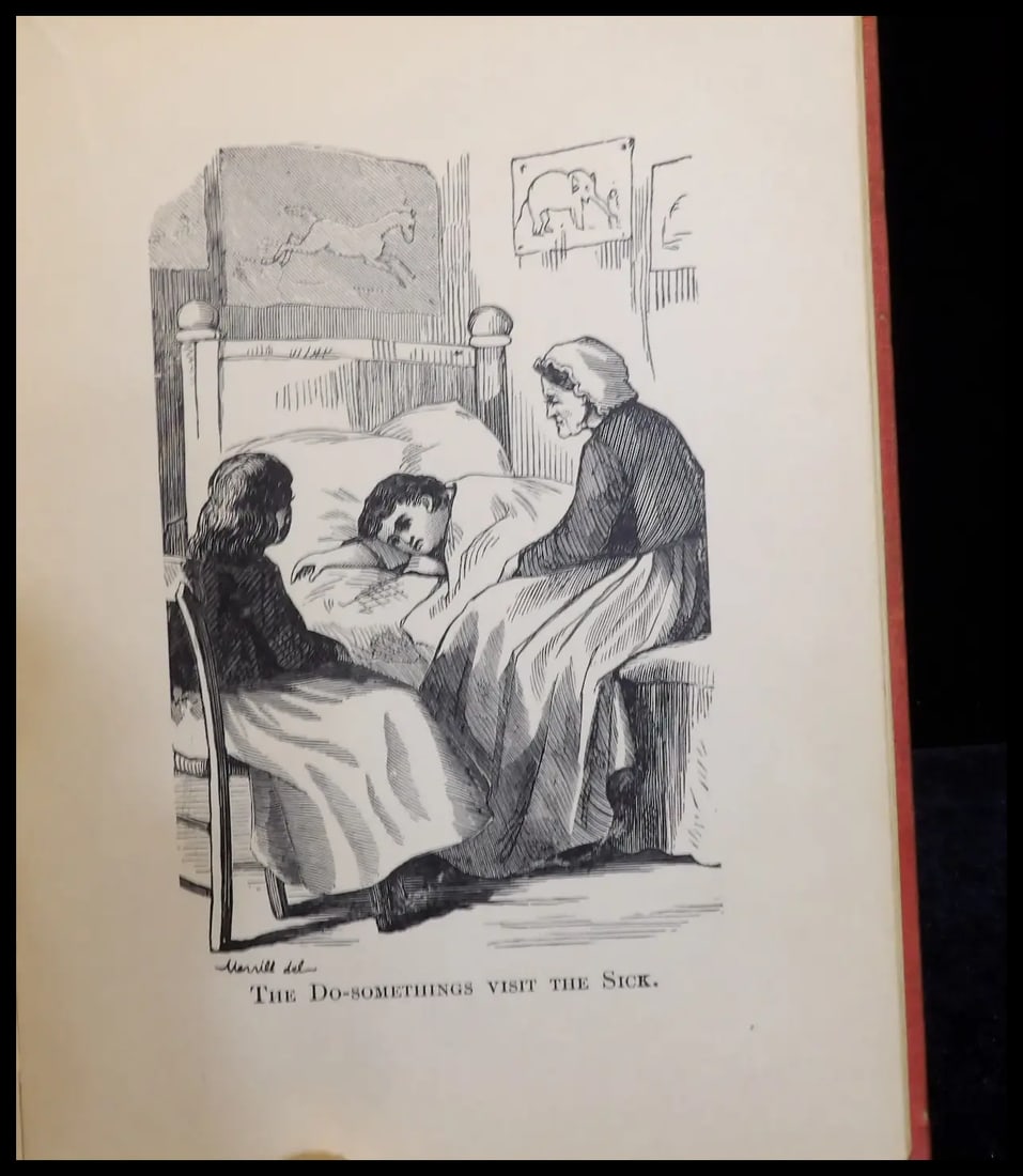 1890 First Printing Riverdale Stories by Oliver Optic- The Do-Somethings - 13