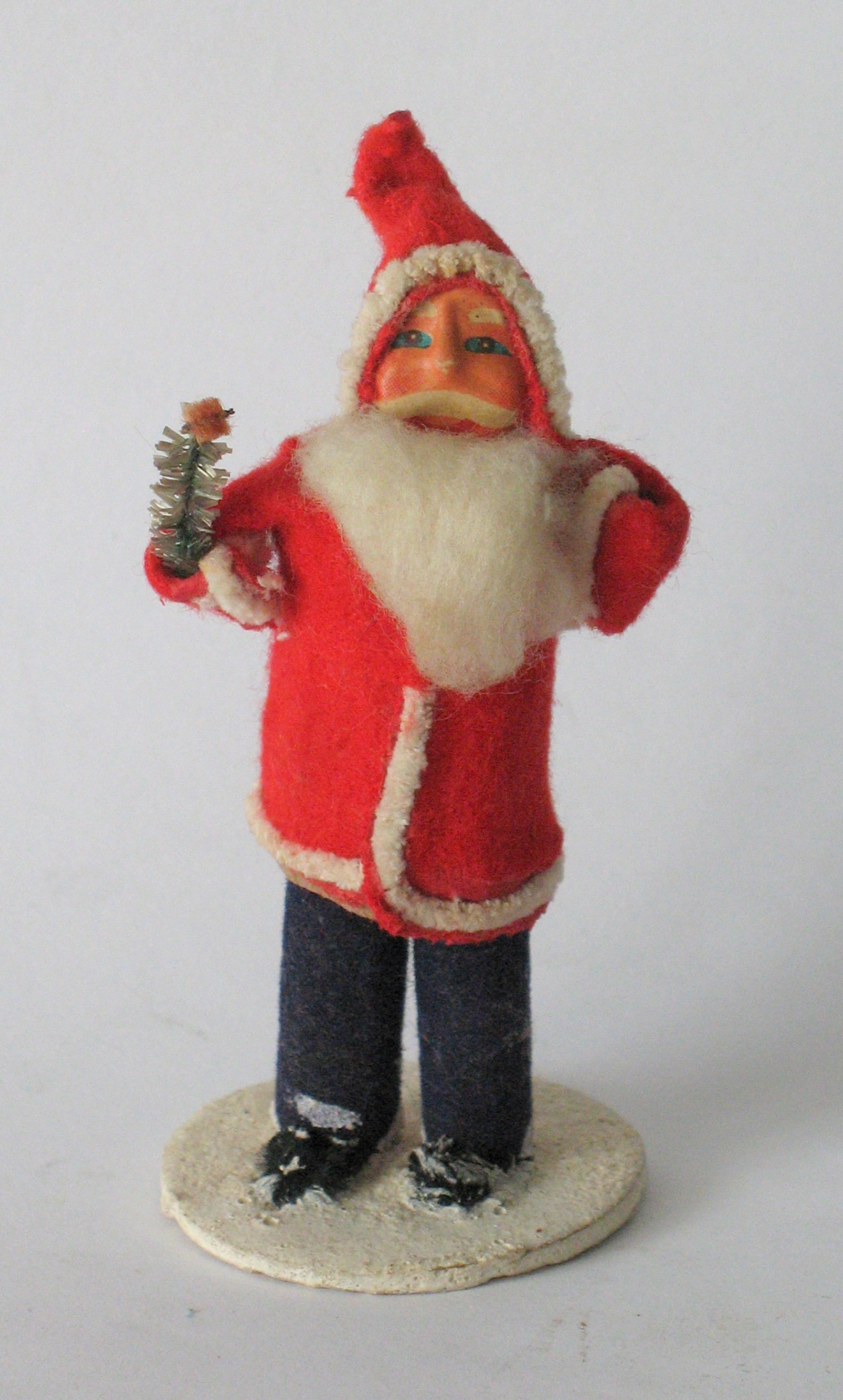 Antique Santa Clause Christmas decoration. (1 of 2)