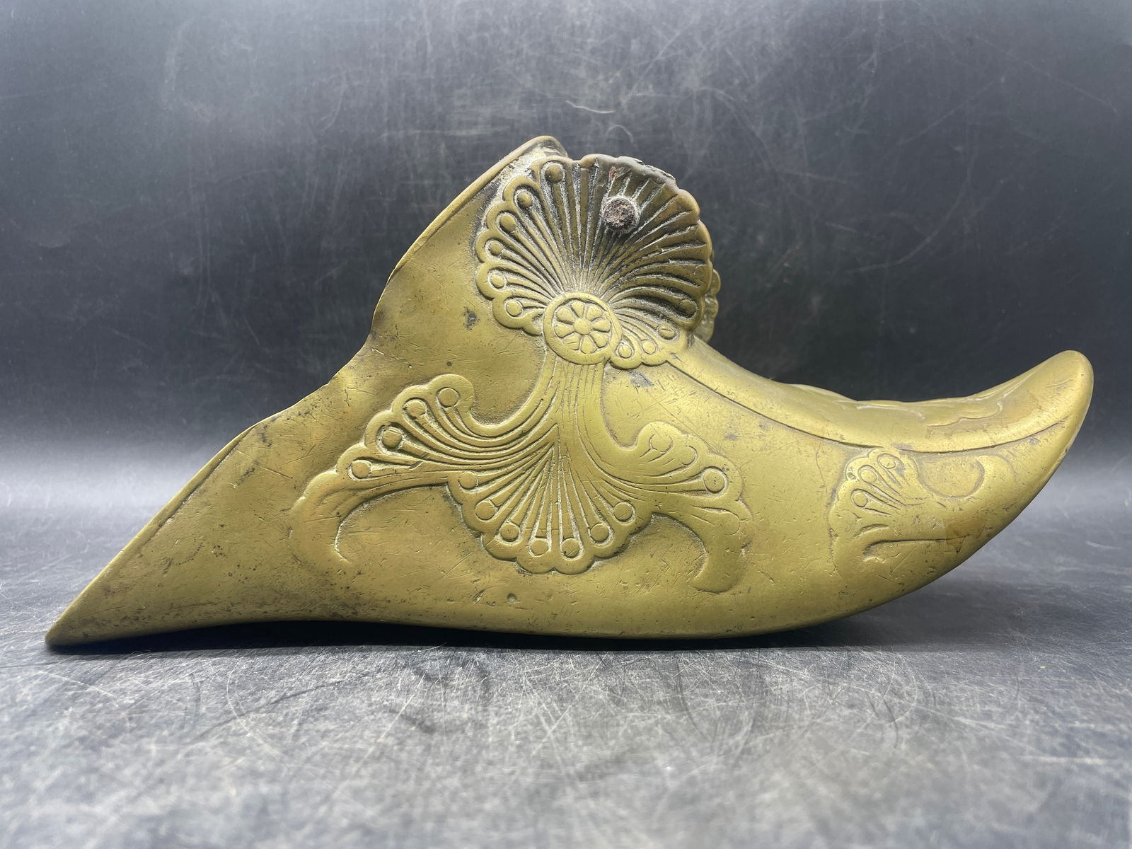 ANTIQUE SPANISH COLONIAL STIRRUP Ornate Detail - 4