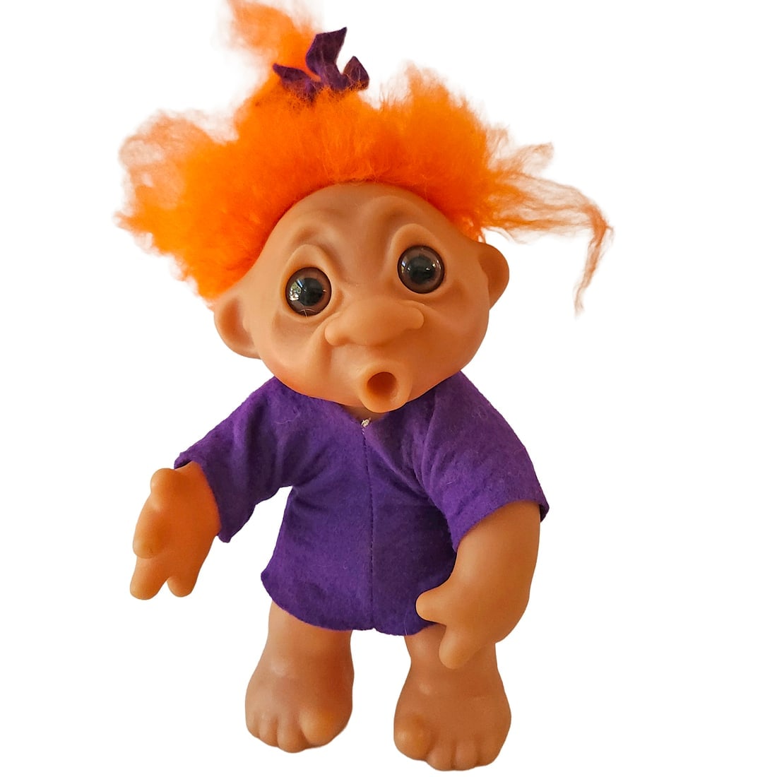 1977 9" Thomas Dam Thumb Sucker Troll Doll #604 Rare - 2