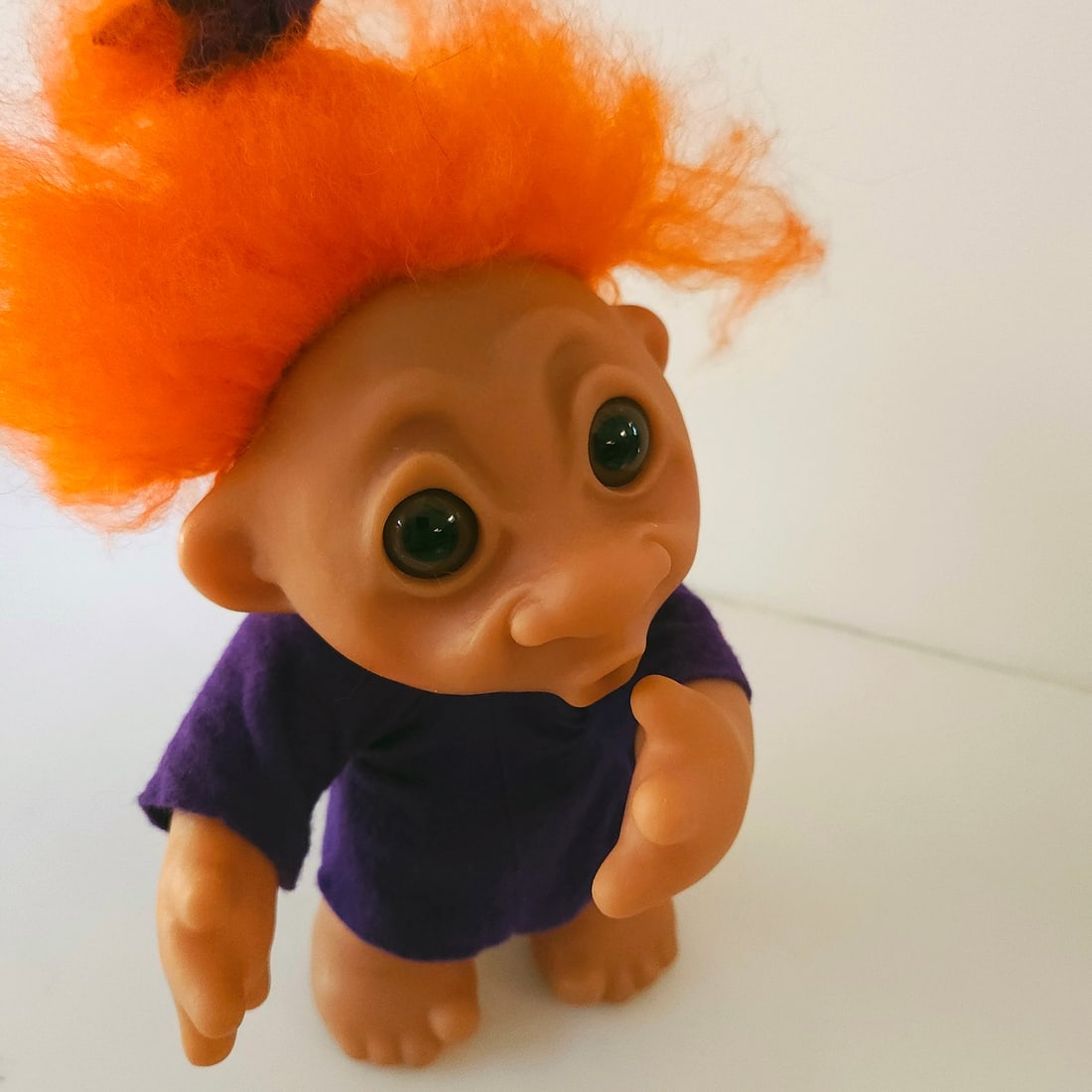 1977 9" Thomas Dam Thumb Sucker Troll Doll #604 Rare - 3