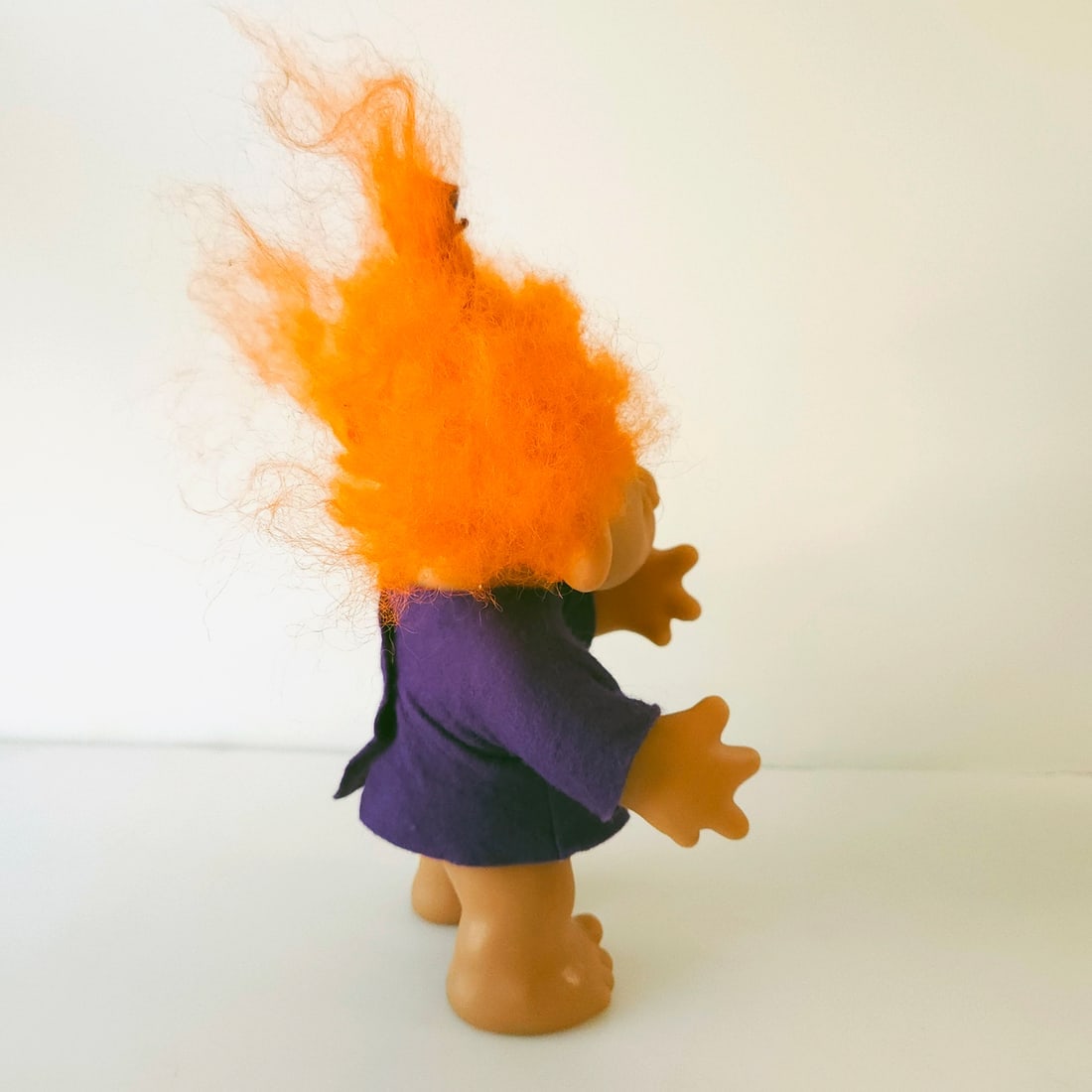 1977 9" Thomas Dam Thumb Sucker Troll Doll #604 Rare - 4